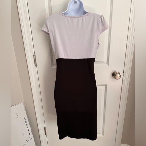 Gently Used Large Black and White Lacy Dress - Picture 2 of 7